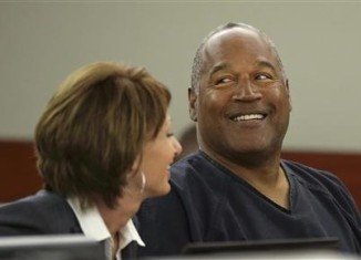 OJ Simpson appeared in court noticeably greyer and heavier than he did in his last public appearances