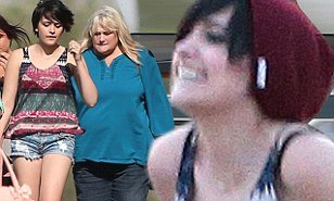 Paris Jackson and her biological mother Debbie Rowe spent Saturday getting to know each other at a horse ranch in Temecula
