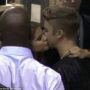 Selena Gomez gives Justin Bieber a tender kiss on cheek backstage at 2013 Billboard Music Awards