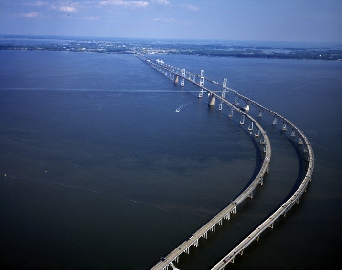 William Preston Lane Jr. Memorial Bridge: World's scariest bridge spans ...