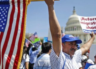 The immigration bill that would offer a chance of citizenship to millions living in the US illegally has taken a stride forward in Congress