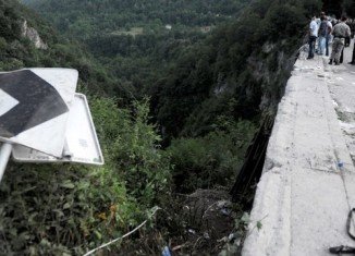 At least 18 Romanians were killed after a bus plunged off Moraca river bridge in Montenegro