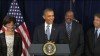 Barack Obama snapped at staffers as he realized they forgot to put his remarks on the podium moments after he tried to begin health care speech in San Jose