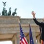 Barack Obama speaking at Brandenburg Gate 50 years after JFK’s “Ich bin ein Berliner” speech