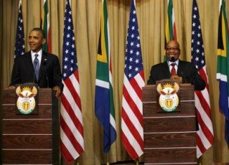 Barack Obama was speaking in the executive capital, Pretoria, after talks with President Jacob Zuma