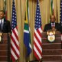 Barack Obama praises Nelson Mandela as an ‘inspiration to the world’ during South Africa visit