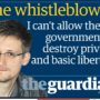 Edward Snowden says he acted to protect basic liberties for people around the world