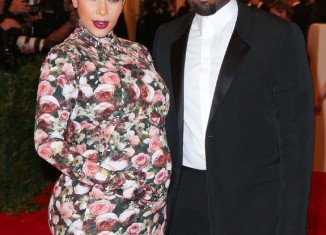 Kanye West stayed by Kim Kardashian's side through the ordeal and refused to leave her side even as she went into full labour and had a natural birth