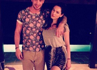Kelly Brook and Danny Cipriani on holiday in Tobago