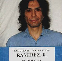 Richard Ramirez was on death row in San Quentin prison after being convicted in 1989 of 13 murders