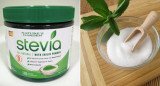 Stevia is a naturally-sourced sugar substitute and apparently has no calories, no carbohydrates, and does not raise blood sugar levels