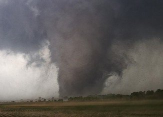 The tornadoes struck near the Oklahoma City suburb of Moore, where 24 people were killed by a violent tornado nearly two weeks ago
