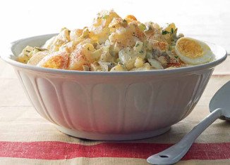 A good old fashioned, down home potato salad recipe that brings back memories of 4th of July picnics in the park and family gatherings