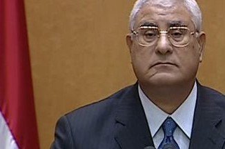 Adly Mansour, top judge of Egypt's Constitutional Court, was sworn in as interim leader