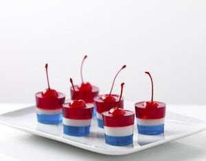 Fourth of July JELL-O Firecrackers
