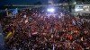 Hundreds of thousands of Catholics have gathered at Copacabana Beach in Rio de Janeiro for the opening of the World Youth Day festival