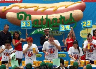 In recent years, an estimated 40,000 fans have made the pilgrimage to the corner of Surf and Stillwell Avenues in Coney Island to watch the Nathan’s Famous Fourth of July Hot Dog-Eating Contest in person