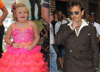 Johnny Depp has admitted that he is an avid watcher of none of than larger than life reality toddler, Honey Boo Boo
