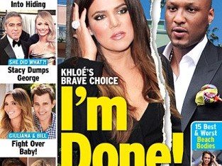 Latest tabloid reports claim that Khloe Kardashian and Lamar Odom are done with their marriage as the basketball player had a year-long relationship with Jennifer Richardson