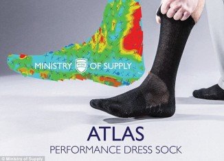 MoS Atlas socks infused with coffee promise to spell the end to smelly feet