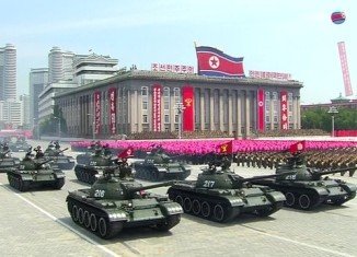 North Korea is holding a huge parade to mark the 60th anniversary of the armistice that ended the Korean War