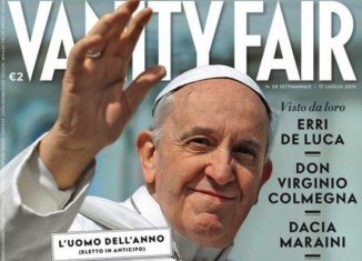 Pope Francis has been named “Man of the Year” by the latest Italian edition of Vanity Fair