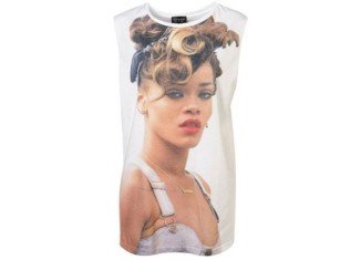 Rihanna sued Topshop for $5 million over the T-shirts, which featured a photo taken during a video shoot in 2011
