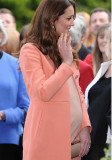 The arrival of Kate Middleton and Prince William’s first child is to be marked with a commemorative £5 silver coin