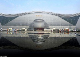 World’s largest building, the New Century Global Center in Chengdu, Sichuan province, is capable of fitting 20 Sydney Opera Houses or three Pentagons inside