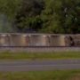 Louisiana derailed train leaks toxic chemicals