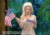 Courtney Stodden was challenged with singing the American National Anthem whilst crying in front of her other famous housemates on Celebrity Big Brother