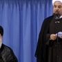 Hassan Rouhani replaces Mahmoud Ahmadinejad as president of Iran