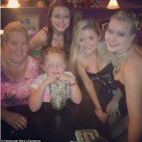 Honey Boo Boo enjoyed an evening of drag queen bingo at Hamburger Mary's restaurant in Jacksonville Florida
