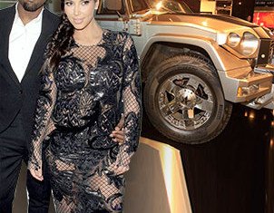 Kanye West bought two high-performance armored vehicles to protect Kim Kardashian and their baby daughter North