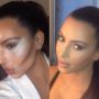 Inside Kim Kardashian’s make-up bag