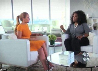 Lindsay Lohan has admitted to Oprah Winfrey that she is the one to blame for her troubles