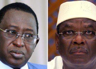 Mali presidential candidates Soumaila Cissé and Ibrahim Boubacar Keita