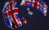 Mark Sutton, the stuntman who parachuted into the London 2012 opening ceremony as James Bond, has been killed in an accident