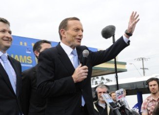 Tony Abbott, the favorite to win next month's Australian general election, has launched his campaign