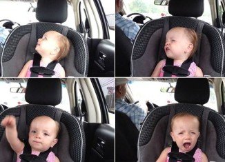 Twenty-month-old Ella Mae was recorded singing Elvis Presley's version of An American Trilogy in her car seat while out for a drive with dad