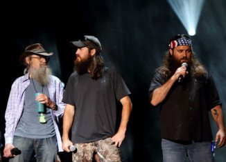 Duck Dynasty guys Willie, Jase and Si Robertson were invited at a sold-out show at Detroit's MotorCity Casino Hotel