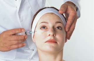 FDA approved Botox treatment for crow's feet and lines
