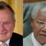 Nelson Mandela’s death prematurely announced by George H.W. Bush