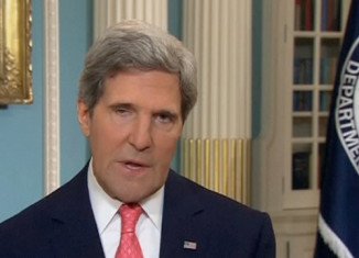 John Kerry says the US has evidence that the chemical nerve agent sarin was used in a deadly attack in Damascus last month
