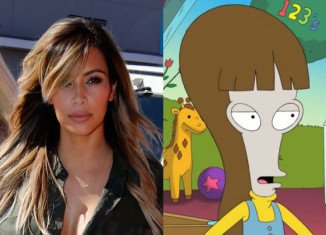 Kim Kardashian will appear on an upcoming episode of the Fox cartoon comedy American Dad! later in this season