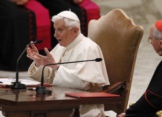Pope Emeritus Benedict XVI has denied any role in covering up child abuse by priests, in his first public comments since retirement
