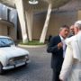 Pope Francis receives 20-year-old Renault 4 as a gift