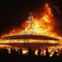 Burning Man 2013 ends in blaze after record-breaking crowds attended this year festival
