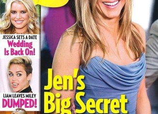 UsWeekly claimed Jennifer Aniston is pregnant with her fiancé Justin Theroux