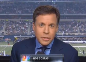 Bob Costas found himself in a controversy over the nature of the Washington Redskins’ name